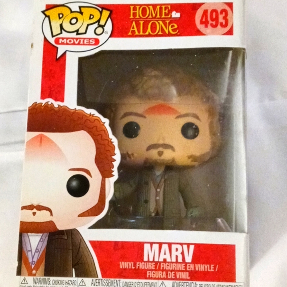 New Funko Pop Home Alone Marv #493 bobblehead